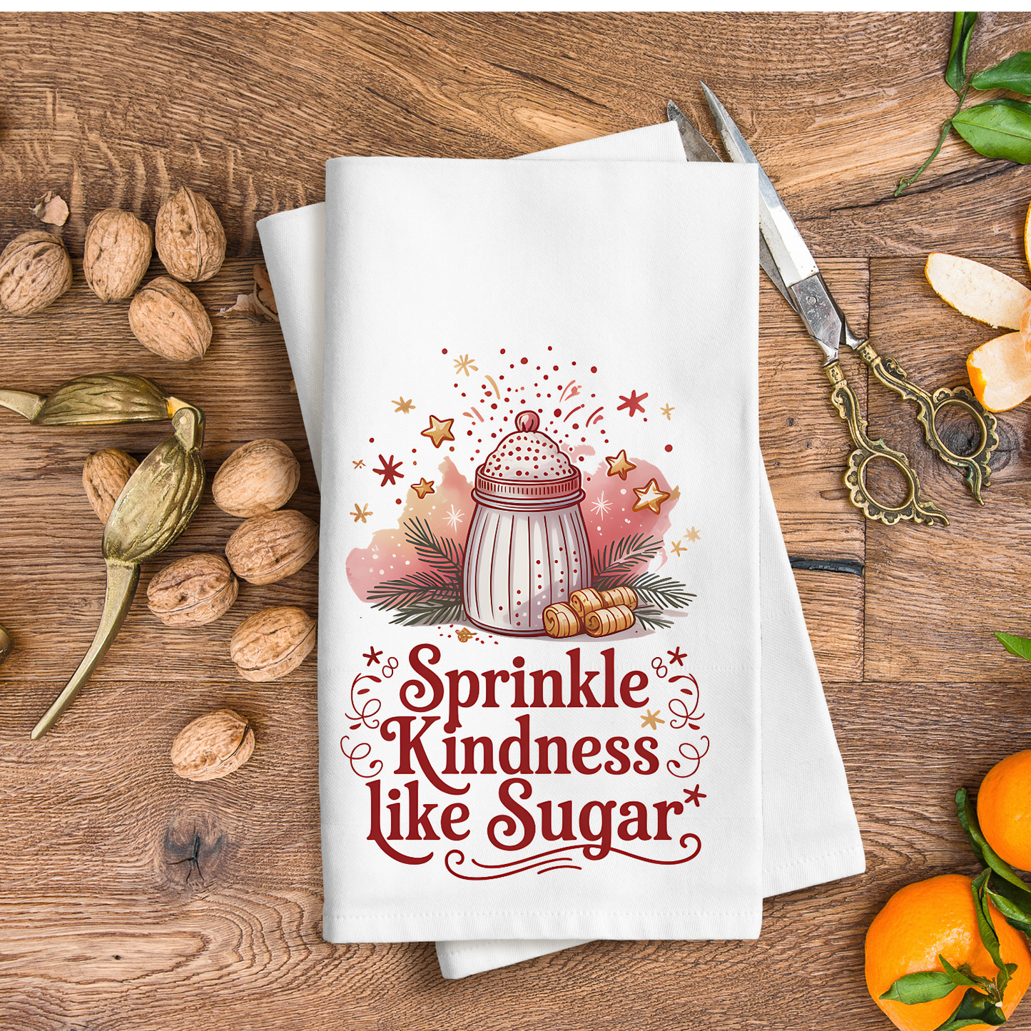 Sprinkle Kindness like sugar - Kitchen Towel DTF