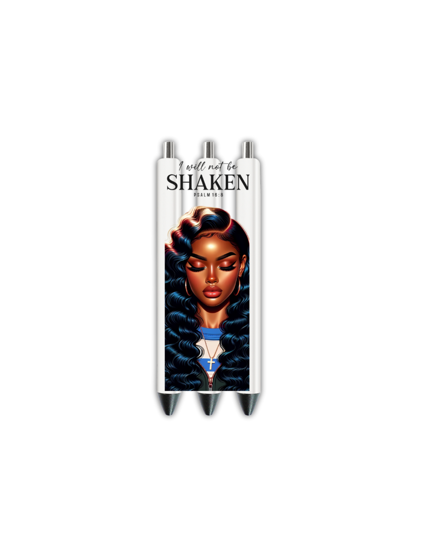 I will not Shaken -Journal UV DTF DECAL
