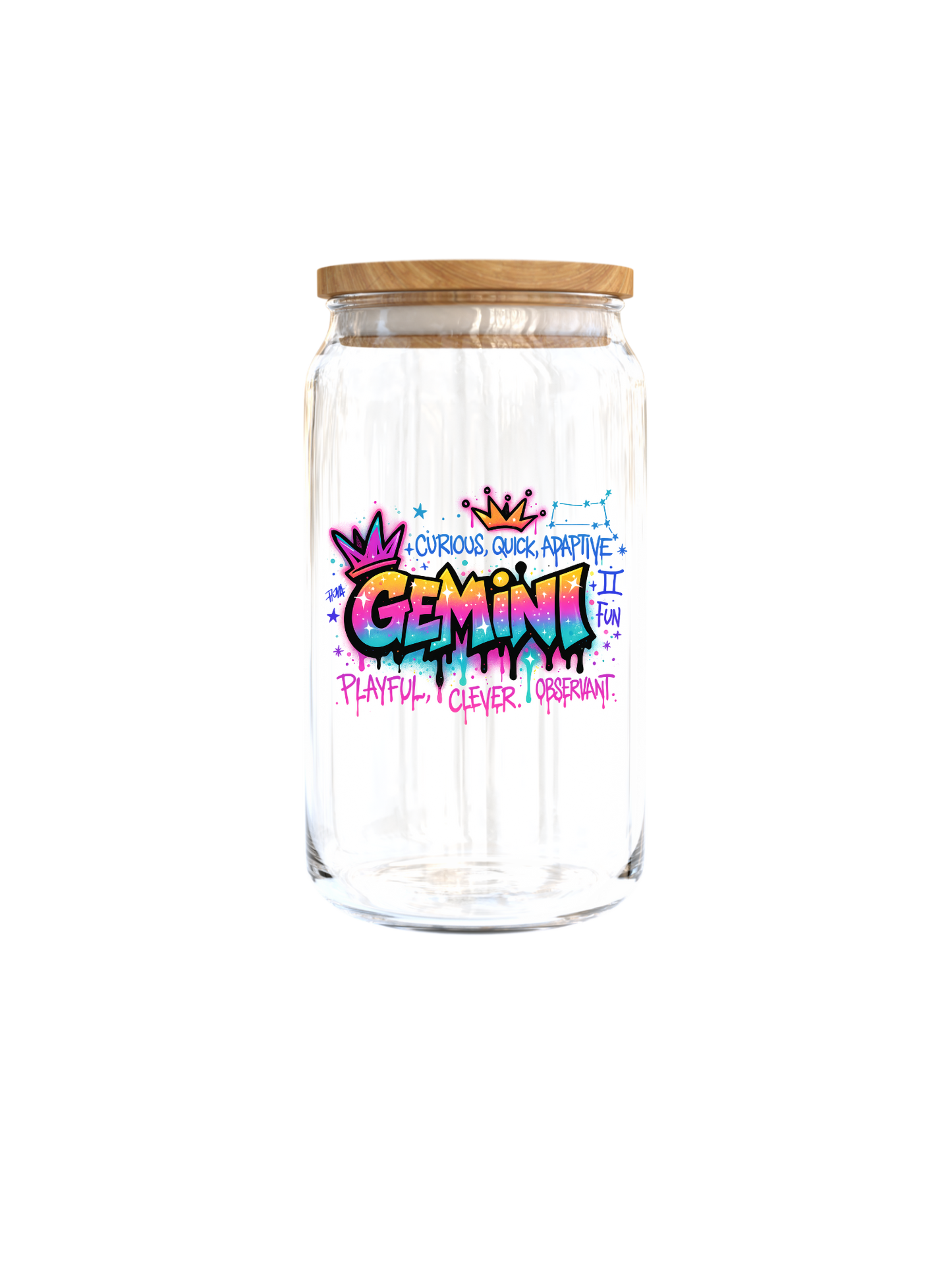 Gemini -(Zodiac Sign) -UV DTF