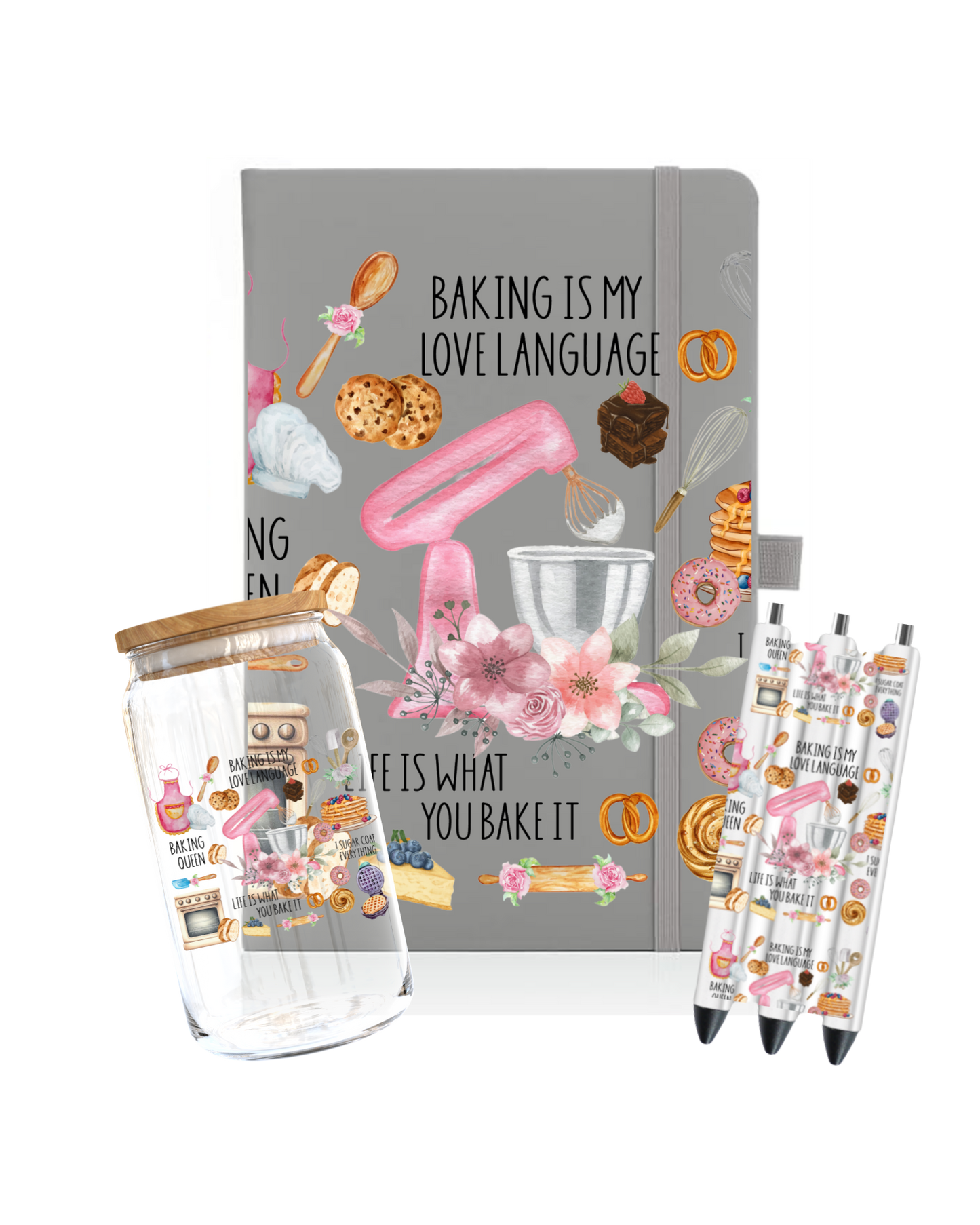 Baking is my love Language ... -Journal UV DTF DECAL