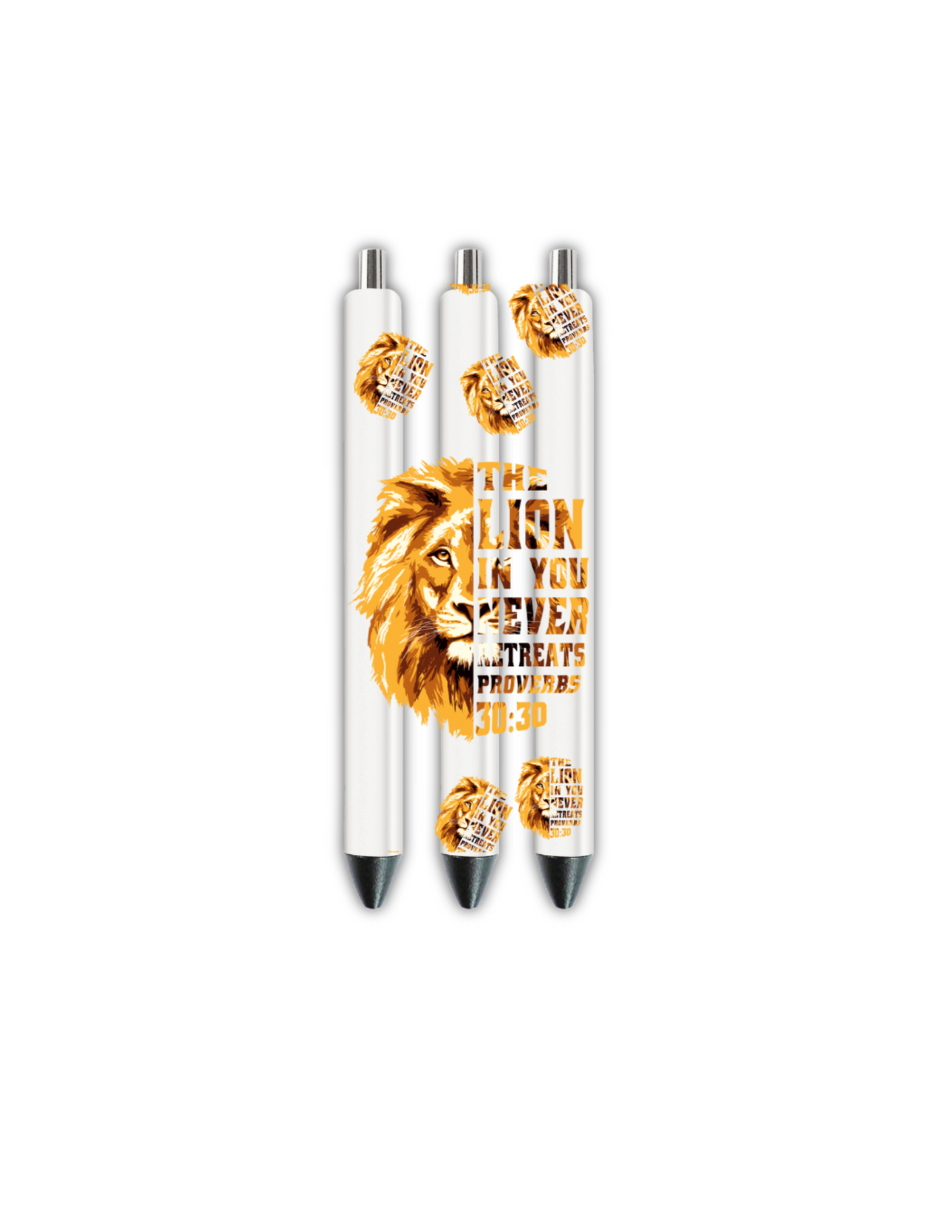 The lion in you retreats-Journal UV DTF DECAL