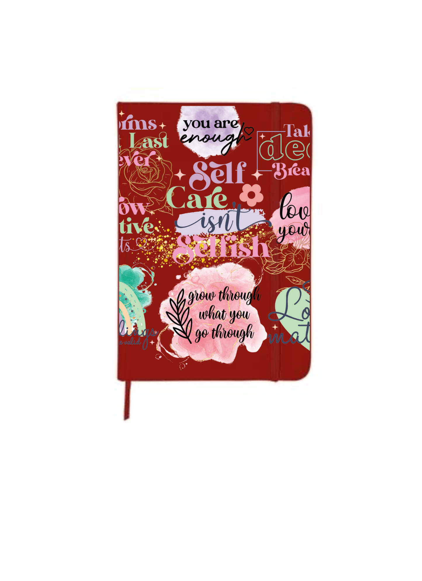 Self-care isn't selfish | Journal UV DTF DECAL