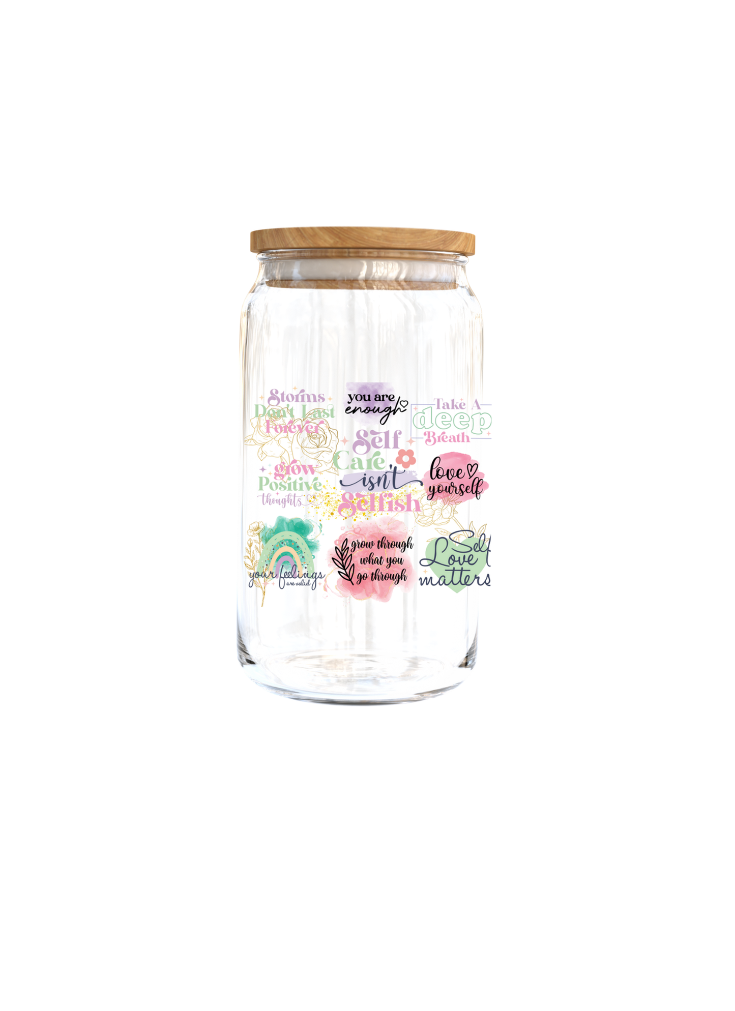 Self-care isn't selfish | Journal UV DTF DECAL
