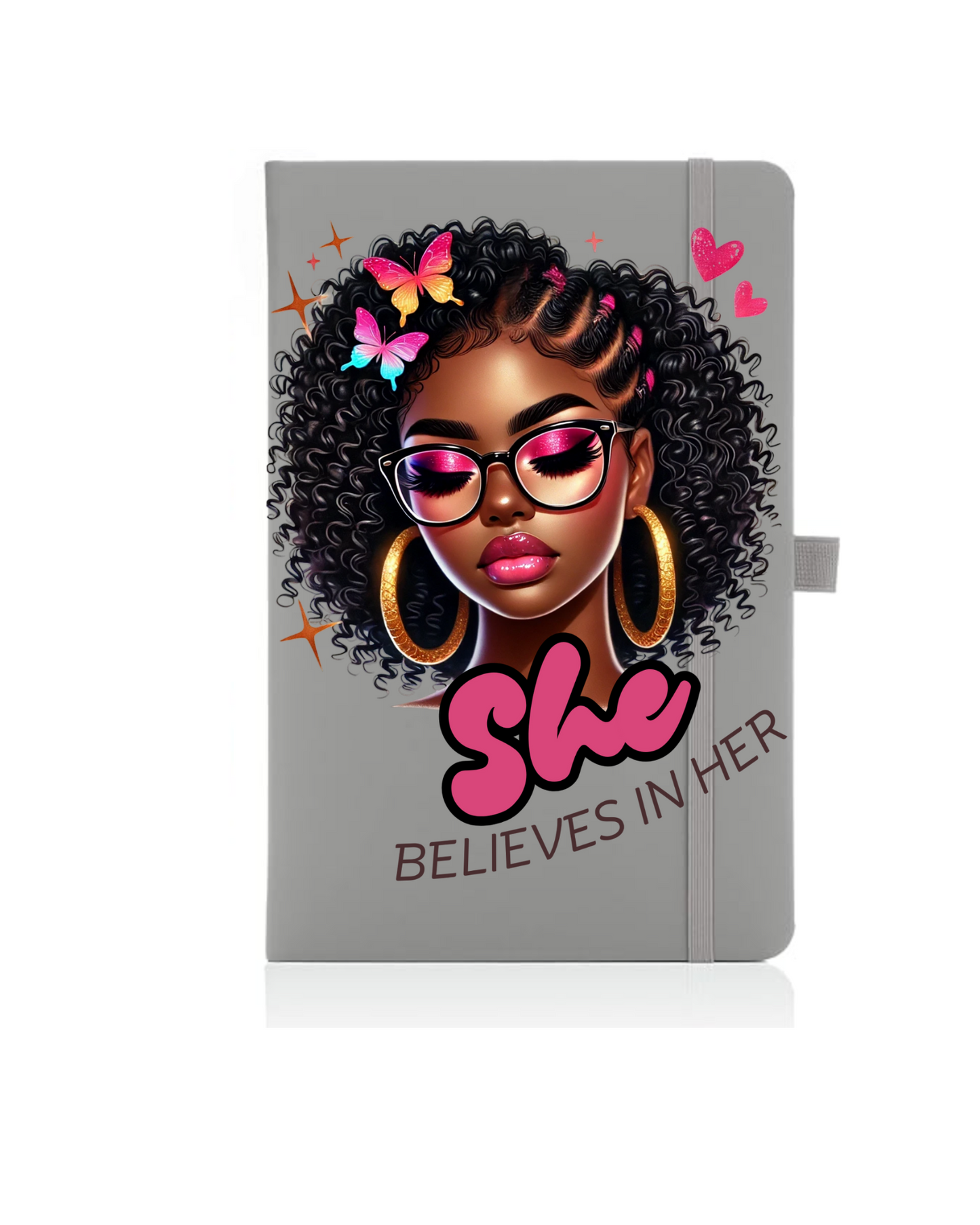 She is Believes in her- Journal UV DTF
