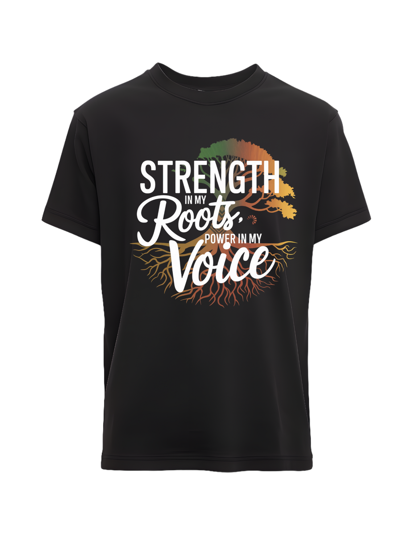 Strength in my roots power in my voice-DTF transfers