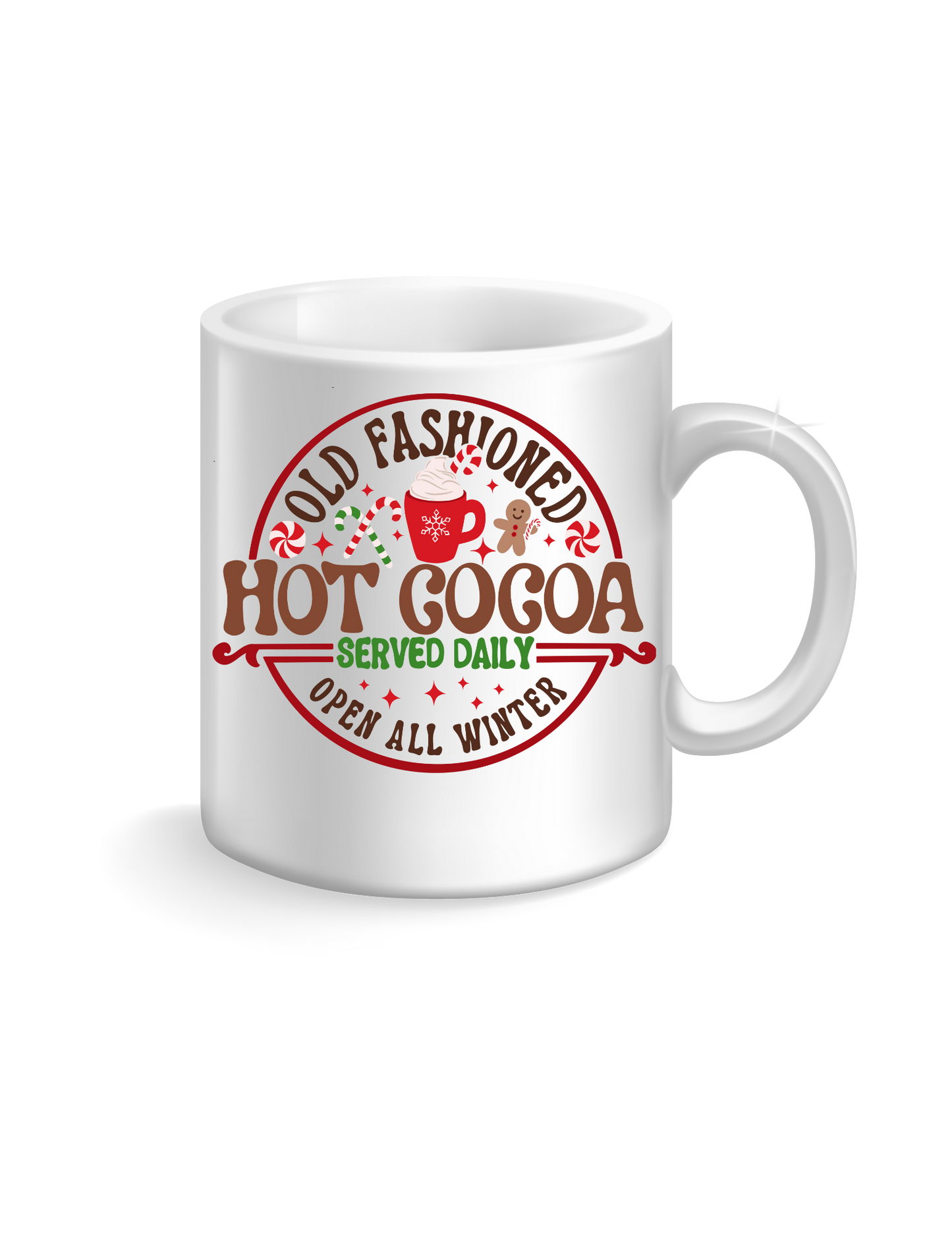 Hot Cocoa- size:3''UV DTF