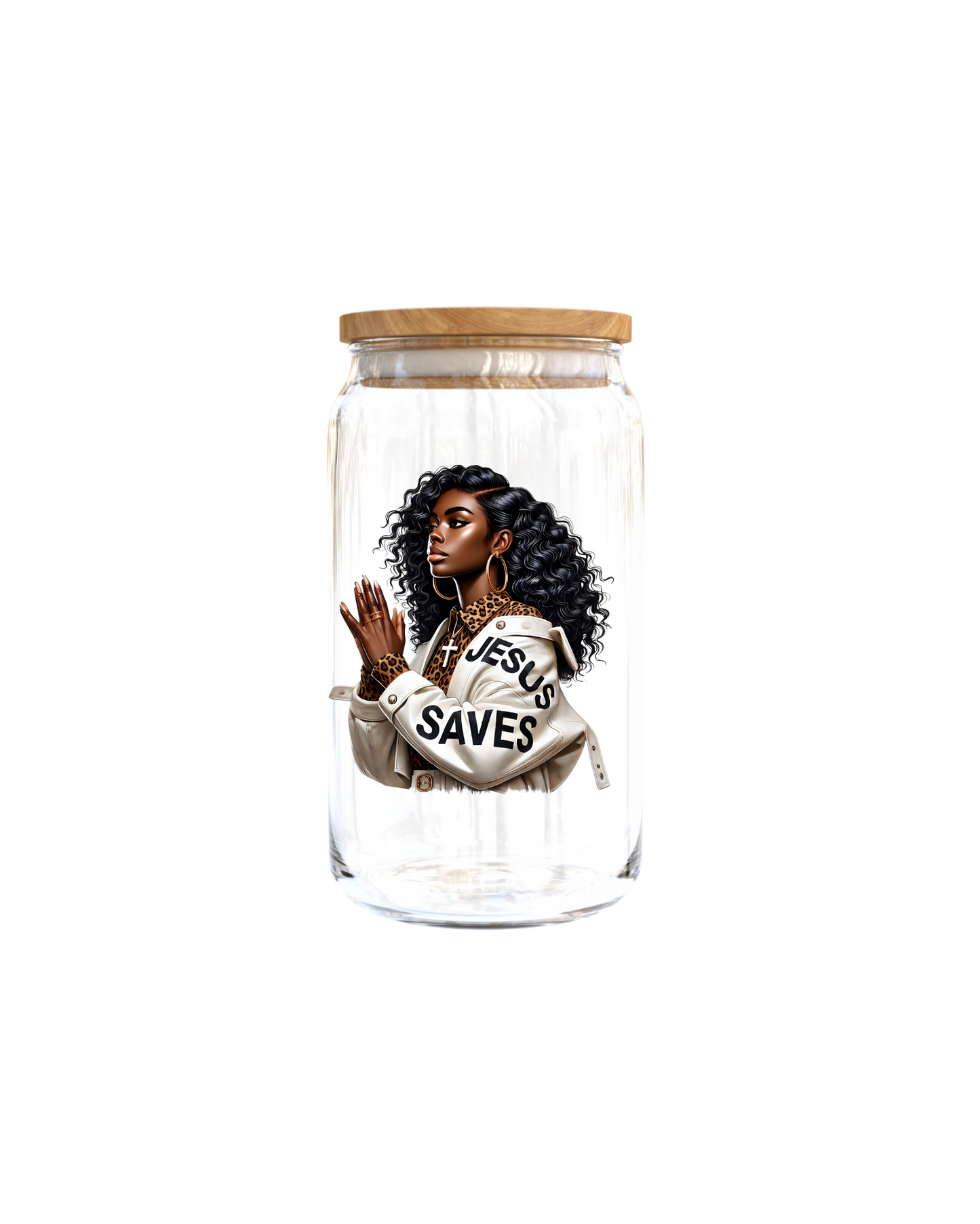 Jesus saves-Journal UV DTF