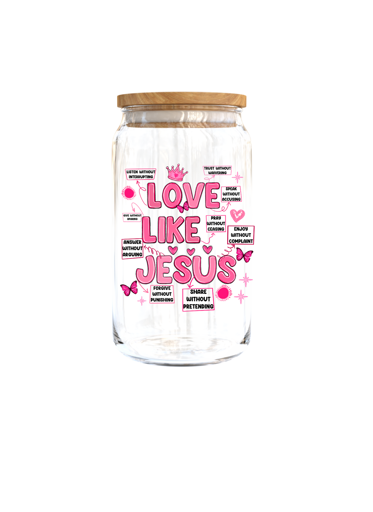Love Like Jesus | Journal UV DTF DECAL
