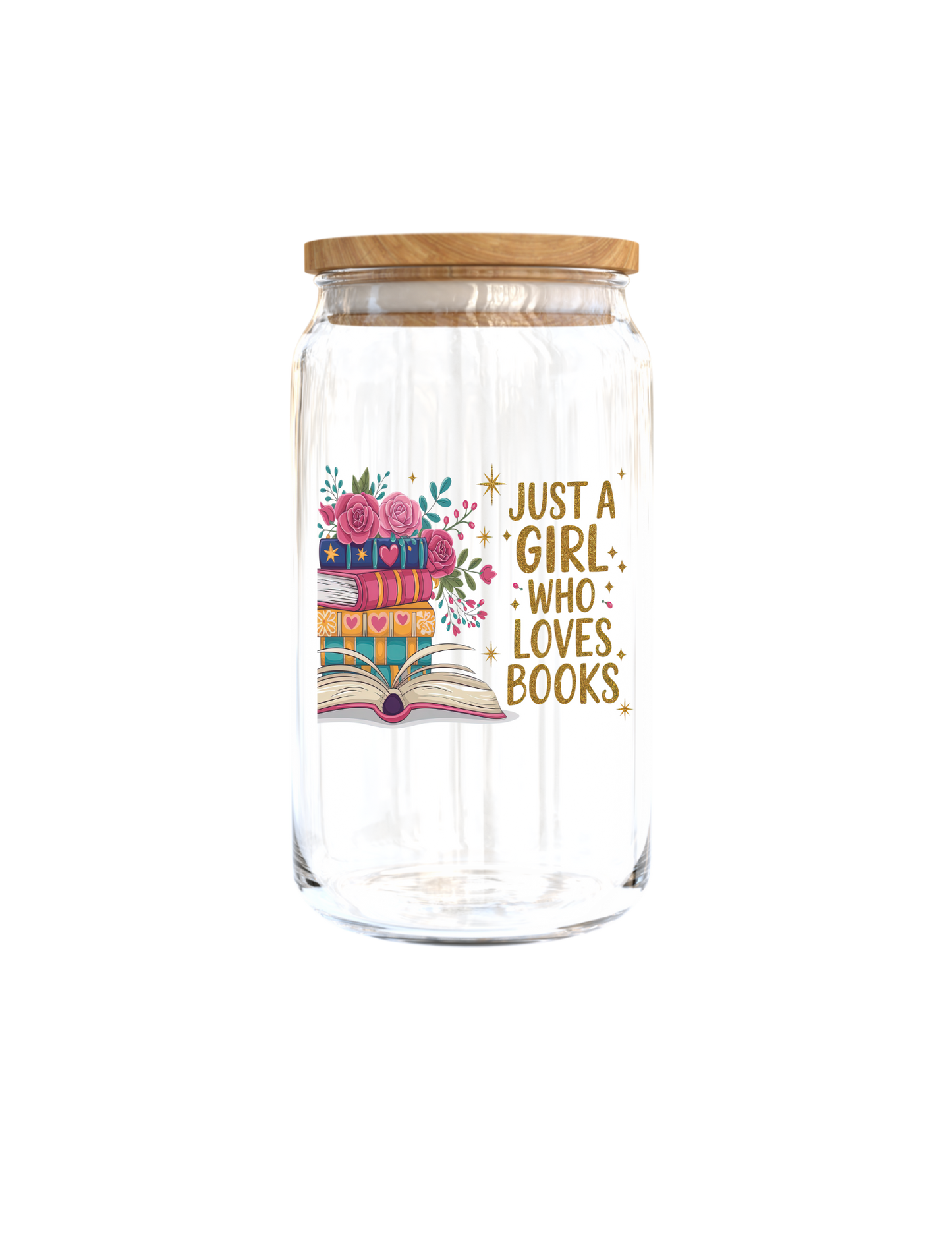 Just a girl who loves books-UV DTF