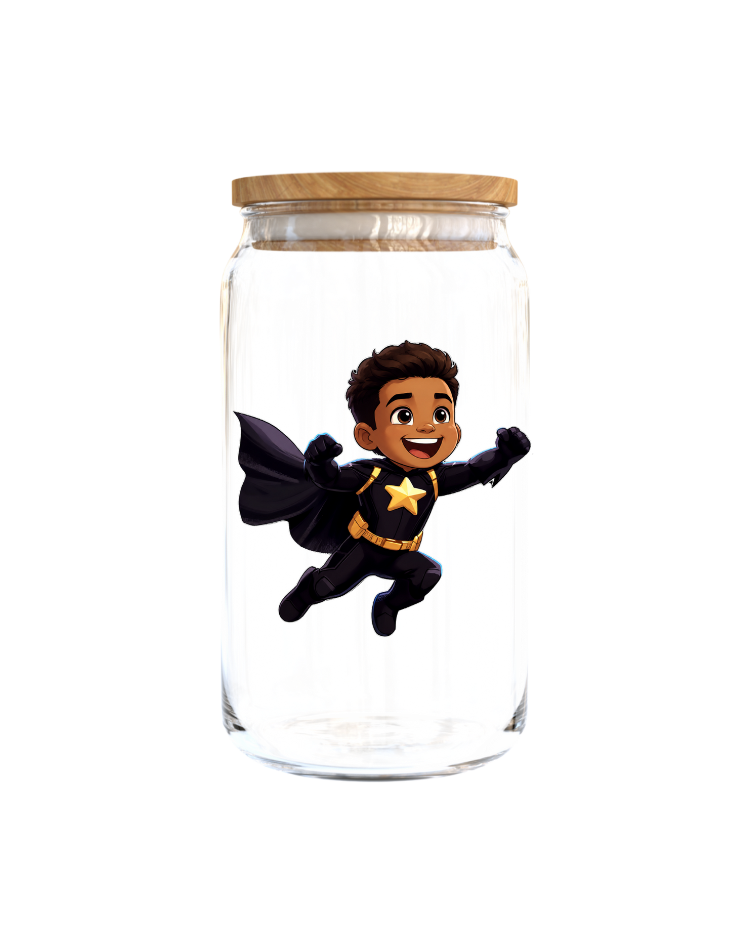 Little Boy Super Hero (Latino) -UV DTF