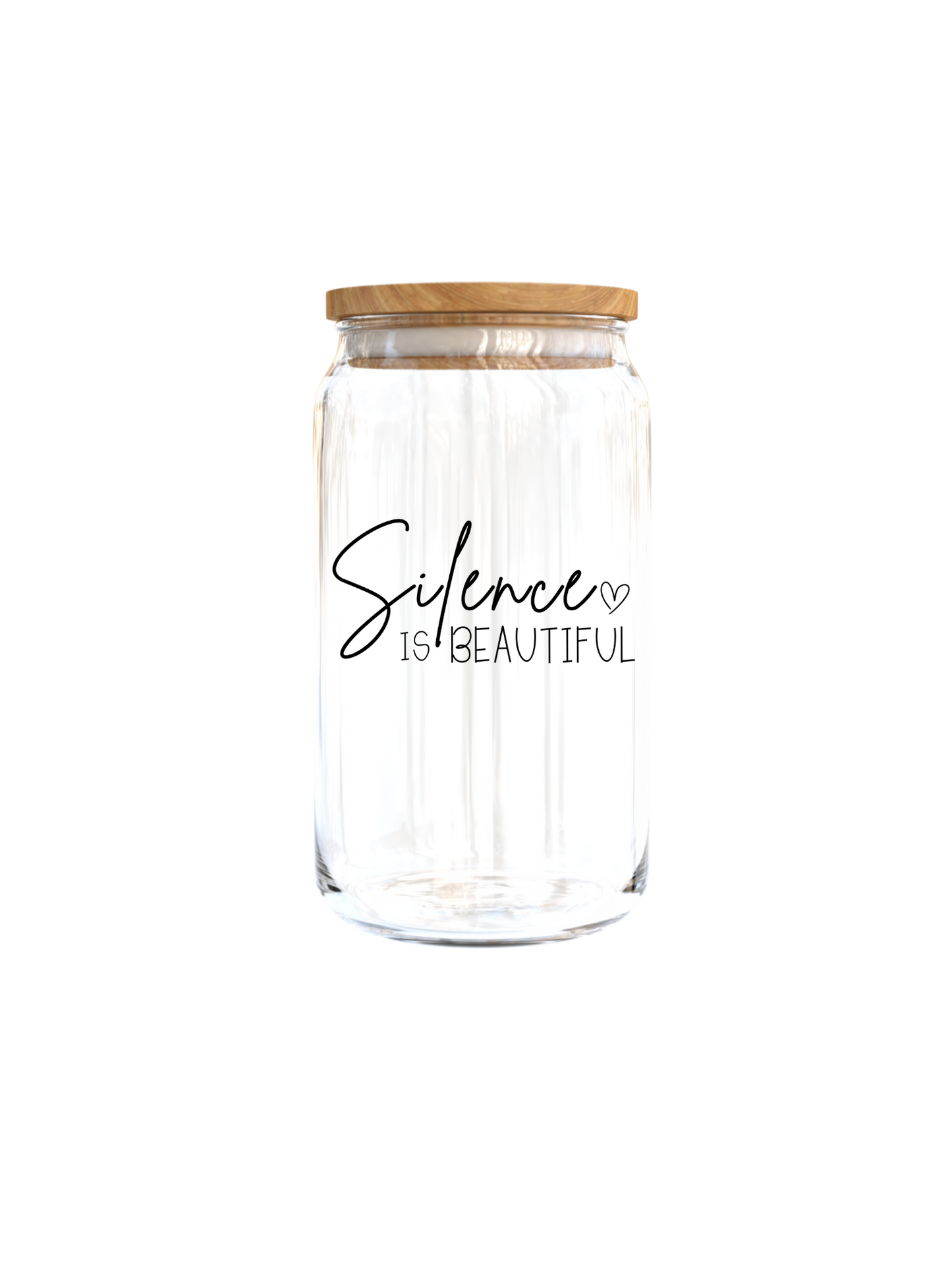 Silence is Beautiful - (inspiration related)-UV DTF