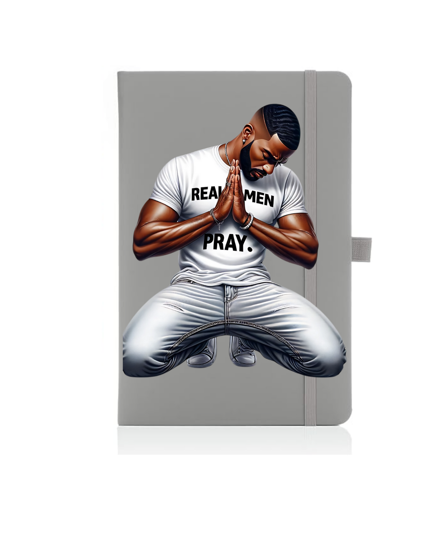 Real men pray- Journal UV DTF