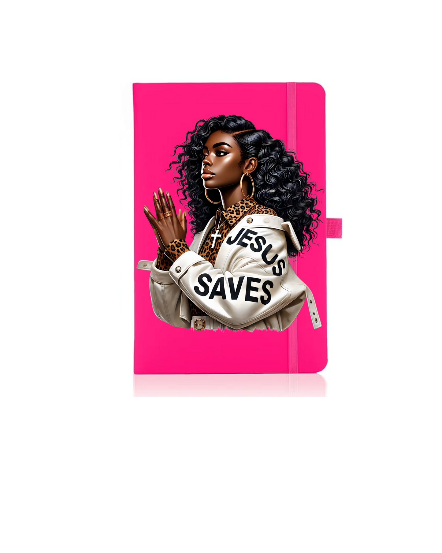 Jesus saves-Journal UV DTF