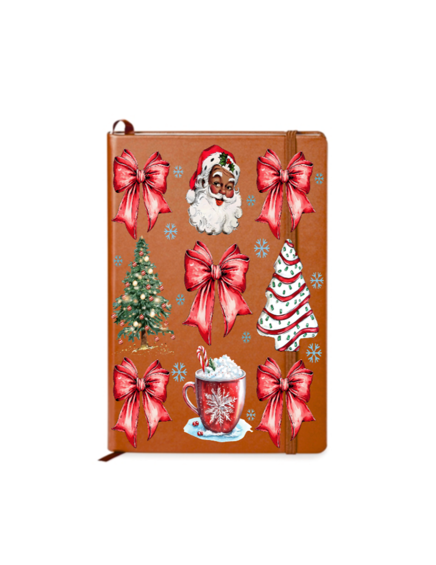 Christmas Black Santa-UV DTF