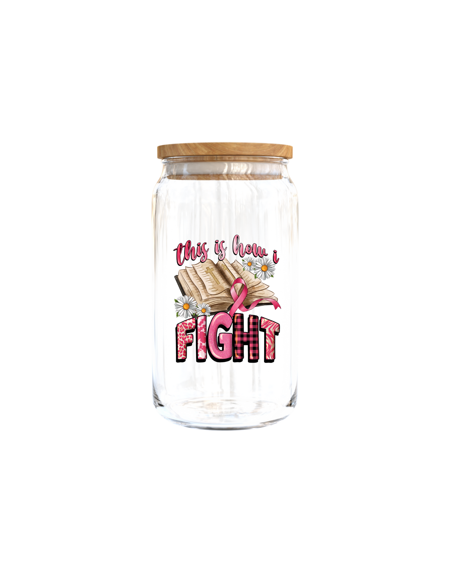 This is how I Fight (breast Cancer)- Journal UV DTF