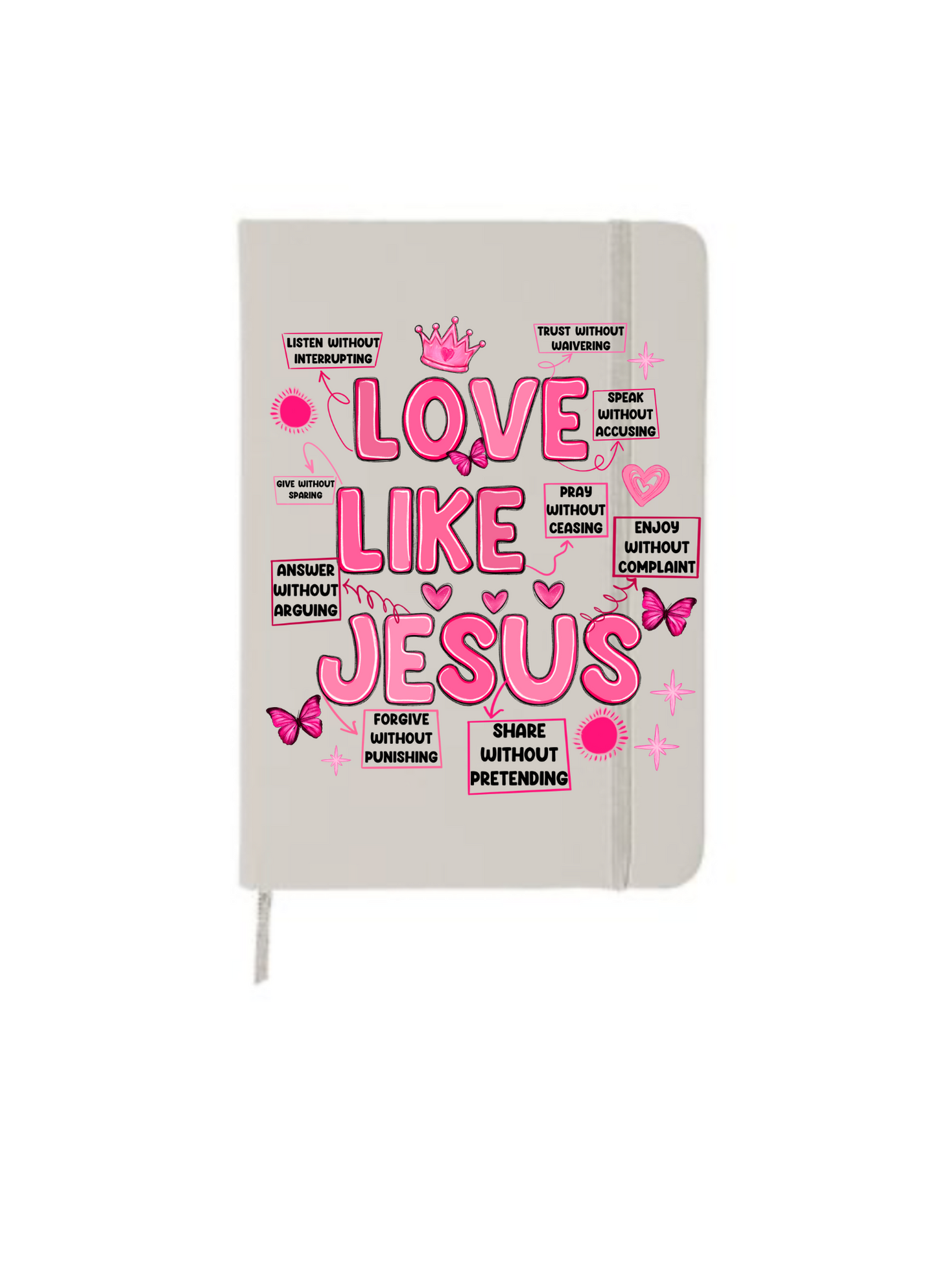 Love Like Jesus | Journal UV DTF DECAL