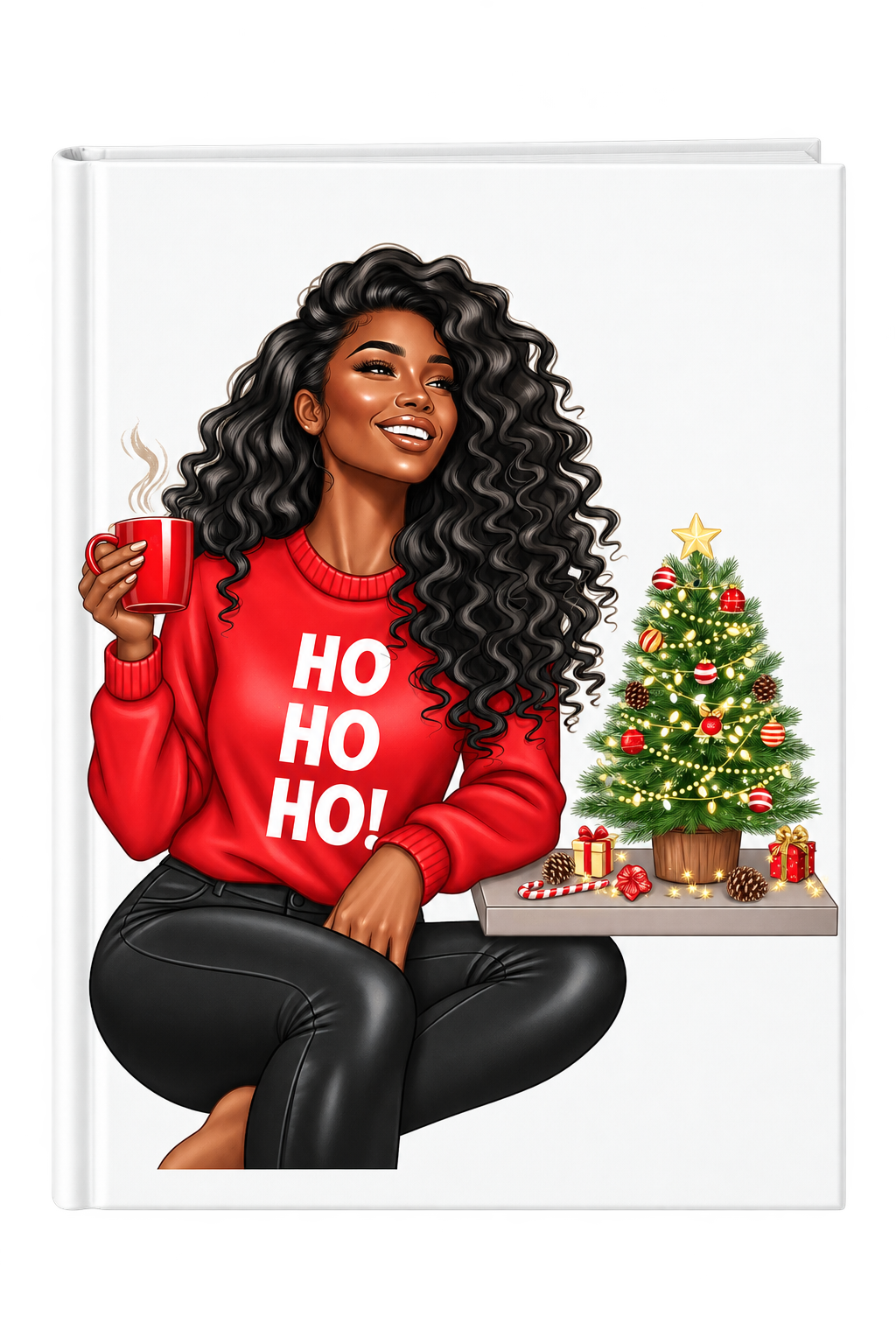 Ho HO HO (Christmas theme) -UV DTF