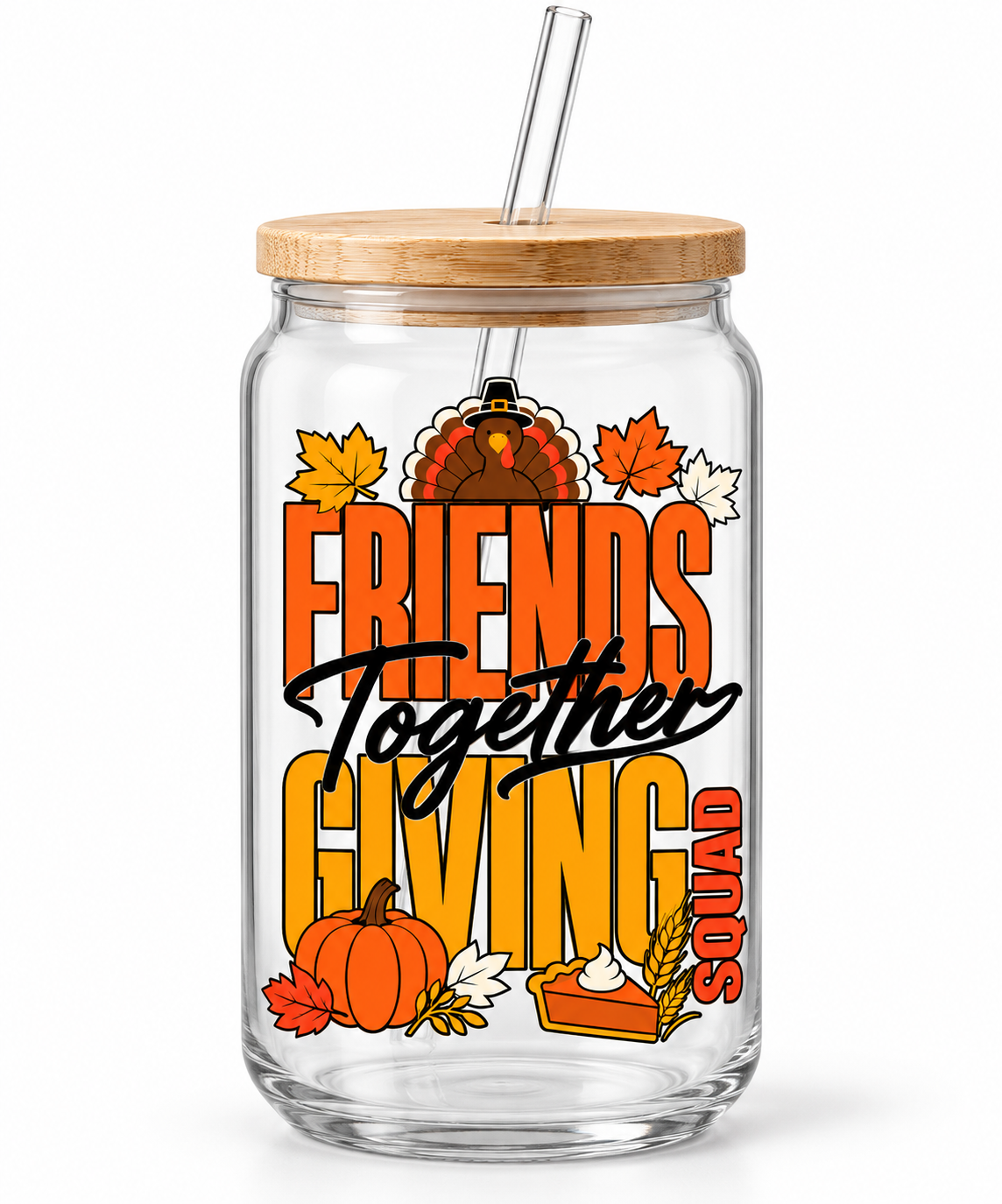Friends giving squad- 4x4 UVDTF Cups