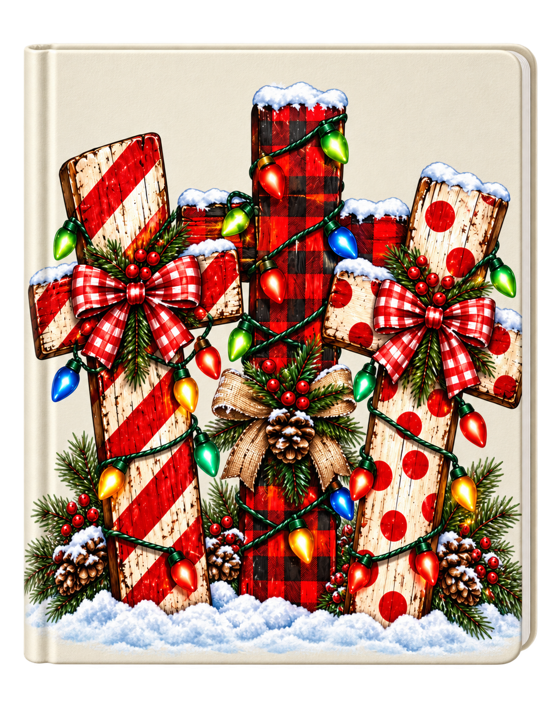 Three crosses (Christmas theme ) -UV DTF