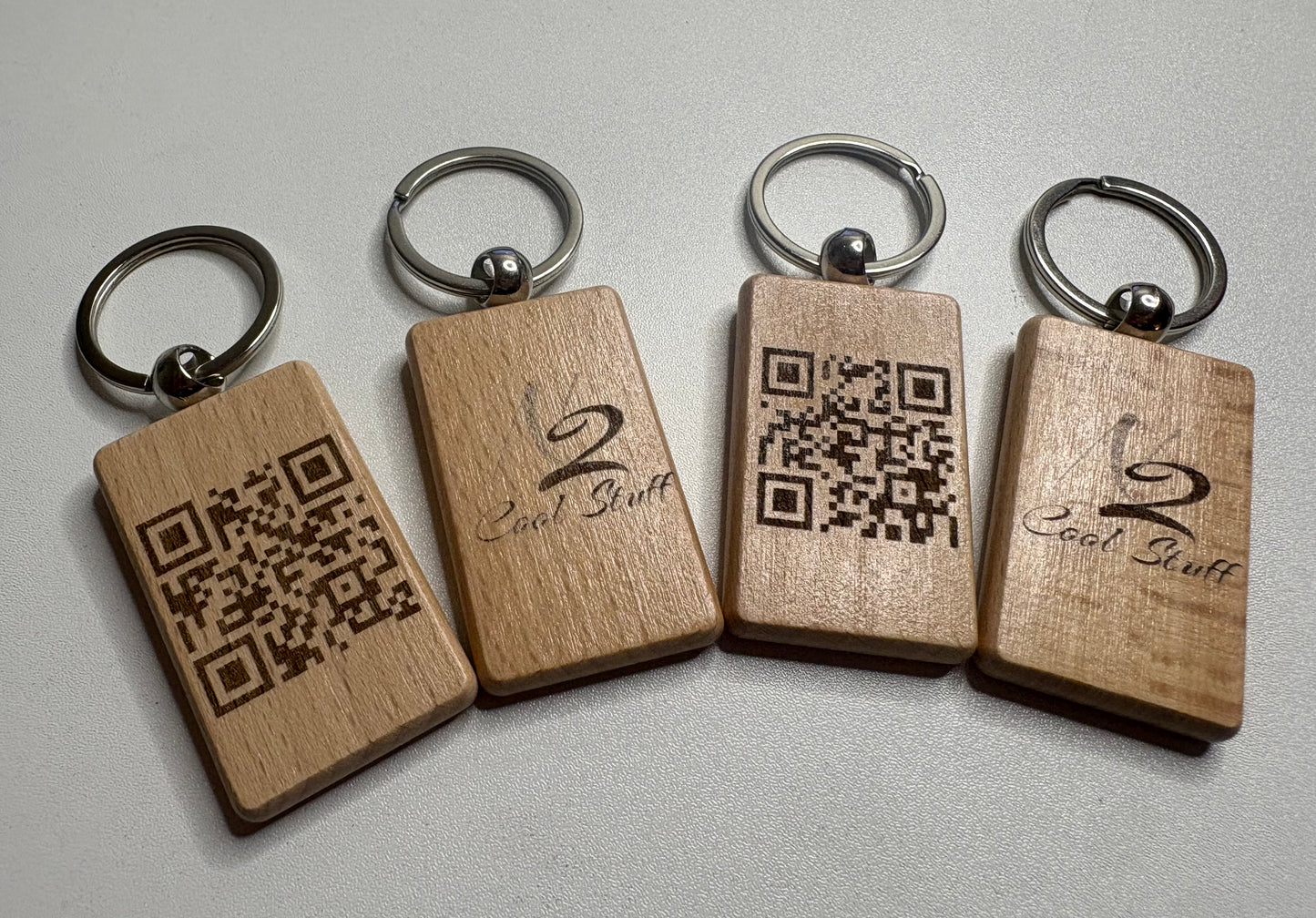 Wooden Keychains Perfect for Company Events