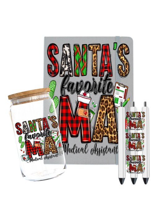 Santas Favorite MA -UV DTF