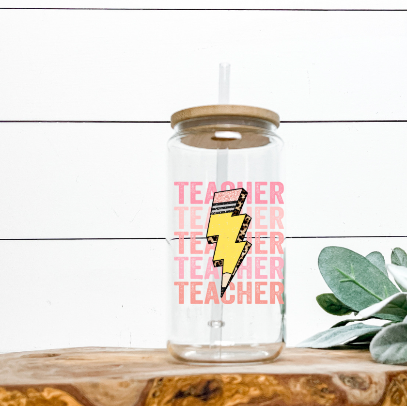 Teacher - UV DTF Decal