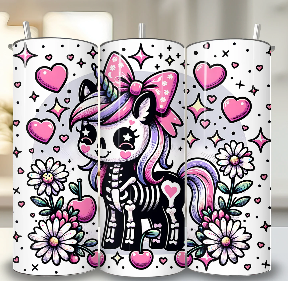 Coquette Halloween -20oz Skinny Tumbler