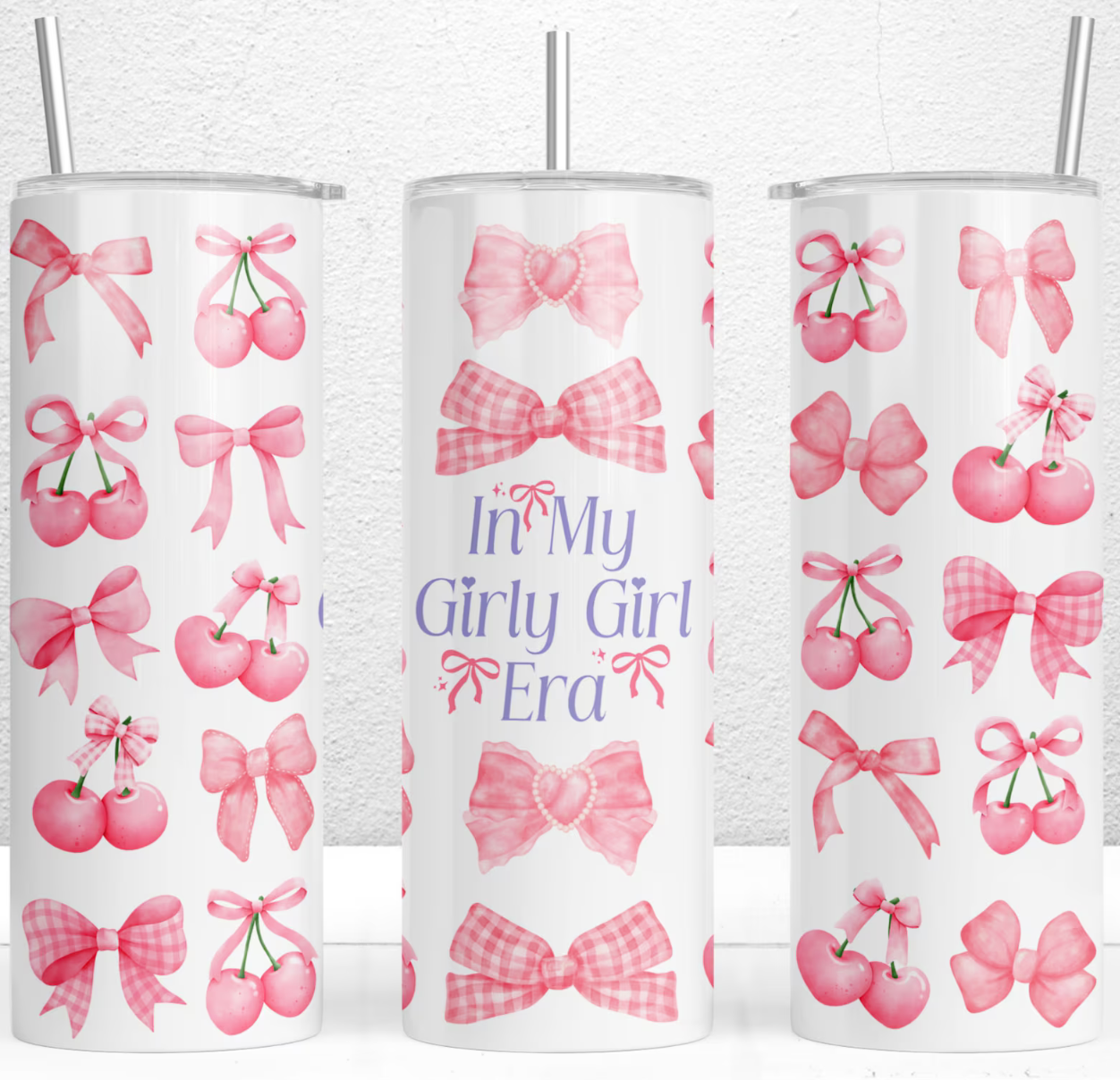 In My Girl Era 20oz Skinny Tumbler Sublimation