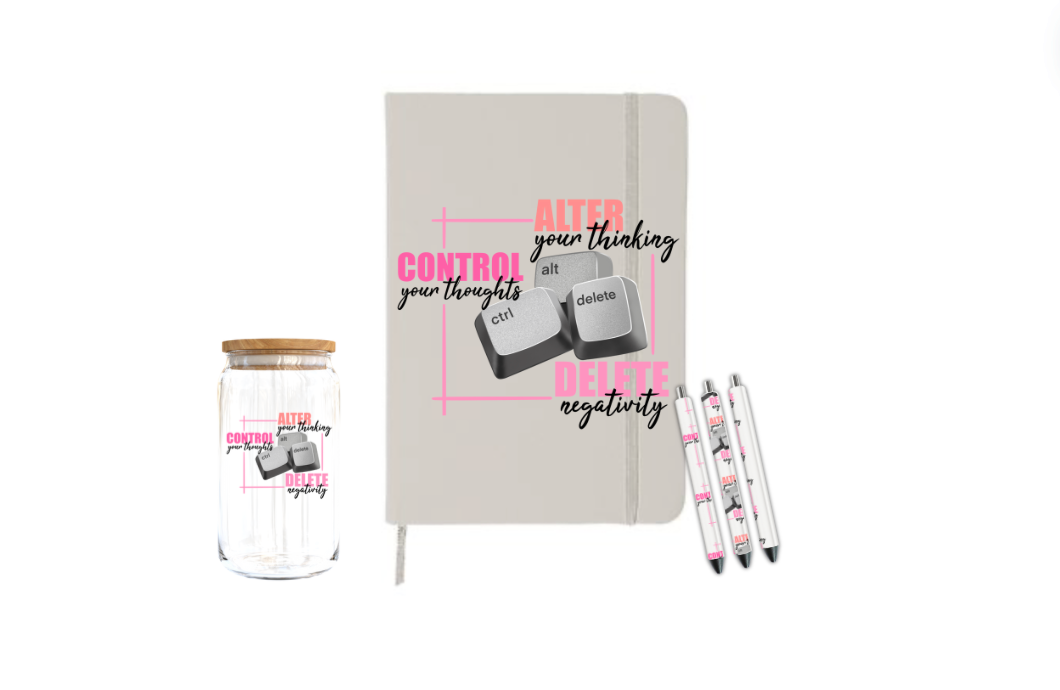 Alter your thinking| Journal UV DTF DECAL