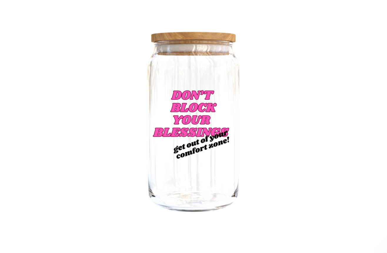 Don't Block your blessings| Journal UV DTF DECAL