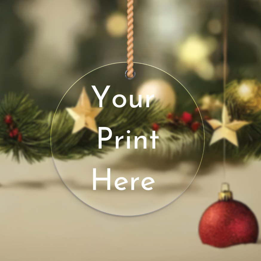 Custom Ornament-UV DTF DECAL