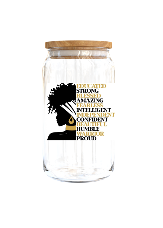 Educated - Strong-UV DTF DECAL 4''