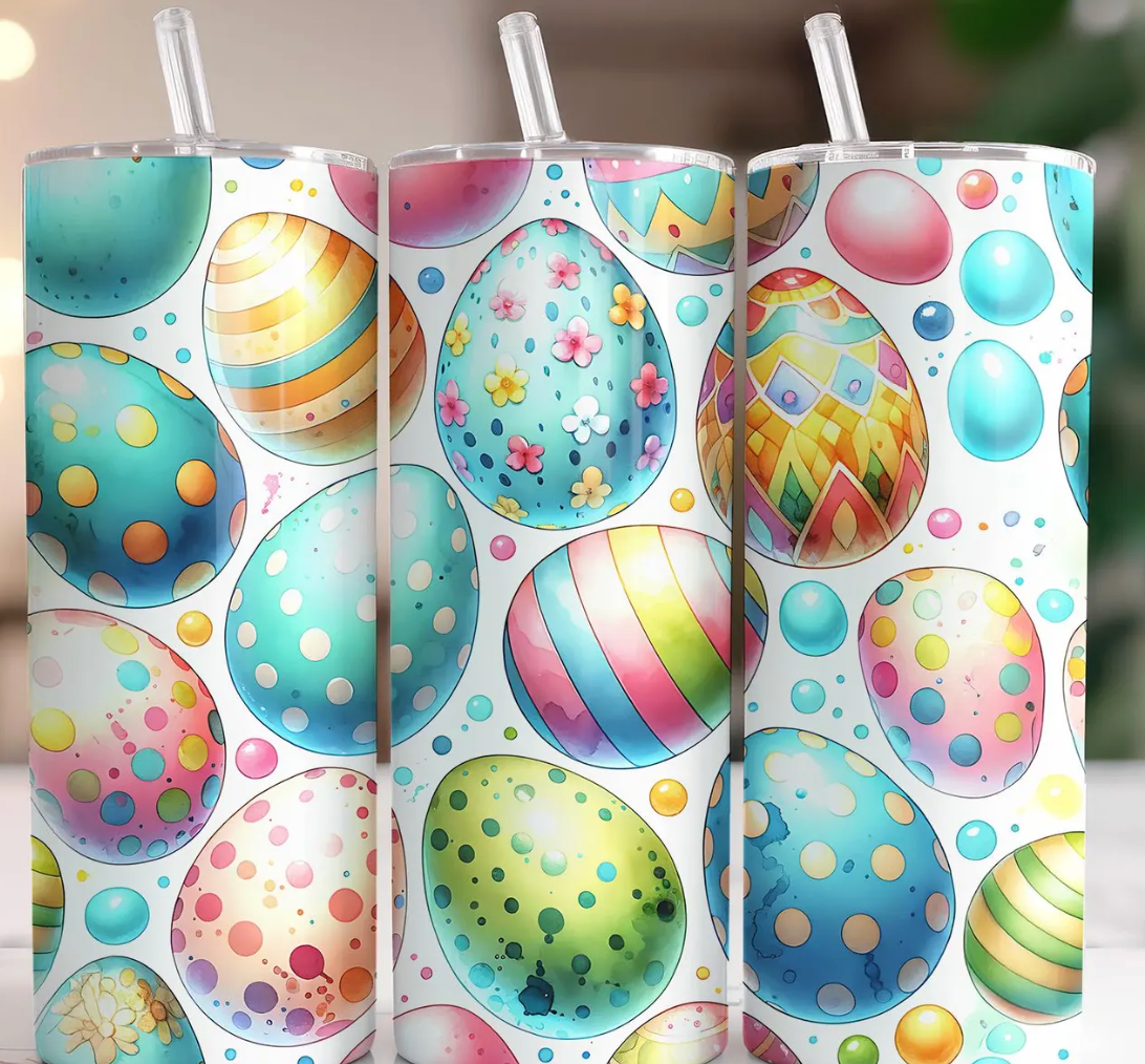 Pastel Easter Egg -20oz Skinny Tumbler