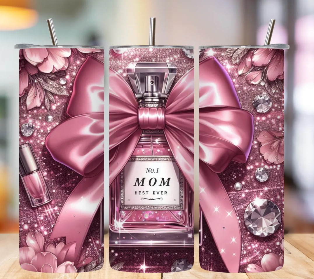 no.1 -Mom-20oz Skinny Tumbler