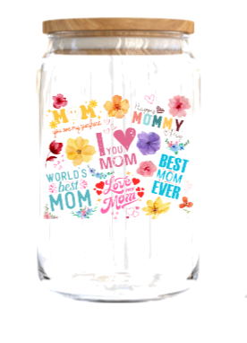 I love you mom - Journal UV DTF DECAL