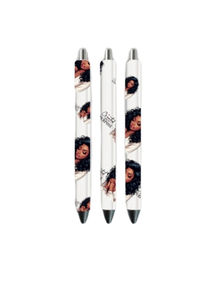 Created with a purpose-Black girl | Journal UV DTF DECAL