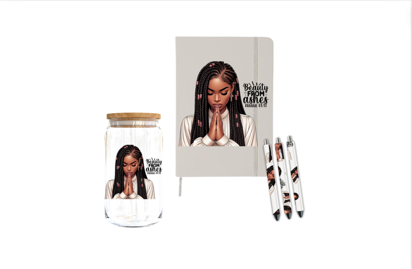 Beauty from ashes | Journal UV DTF DECAL – N2coolstuff