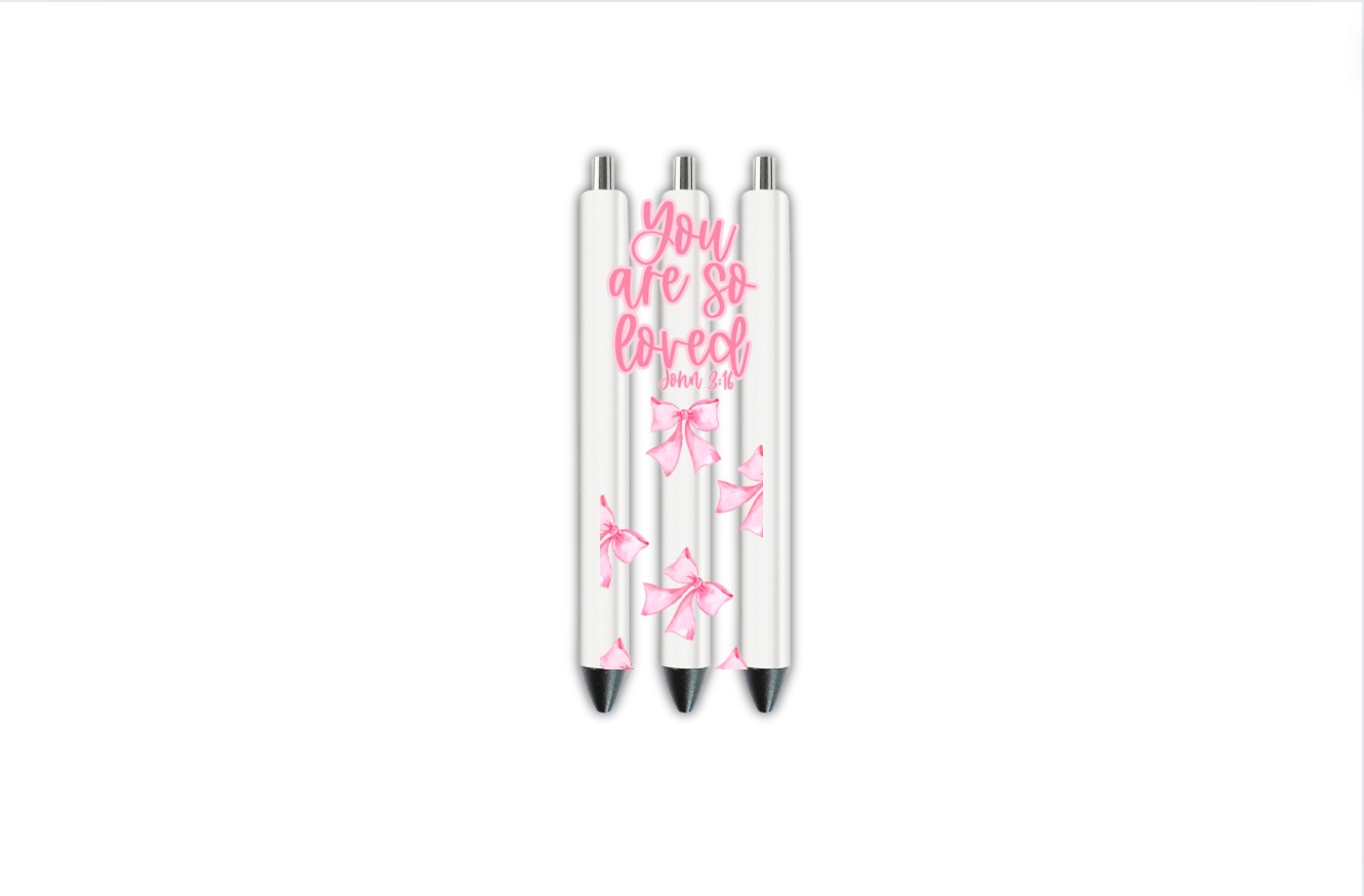 You are so Loved | Journal UV DTF DECAL