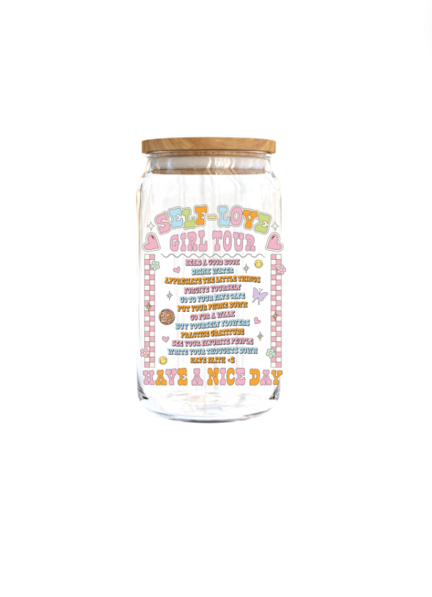 Self love Tour | Journal UV DTF DECAL