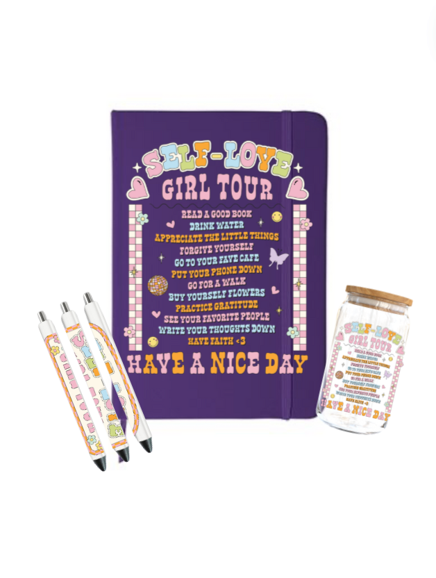 Self love Tour | Journal UV DTF DECAL