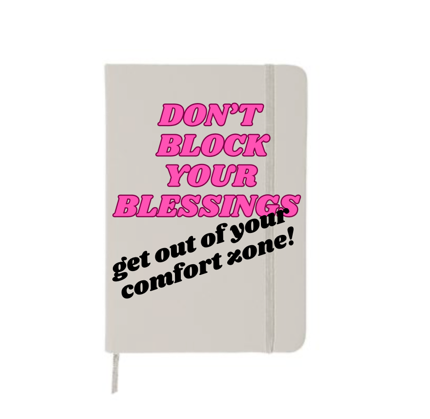 Don't Block your blessings| Journal UV DTF DECAL