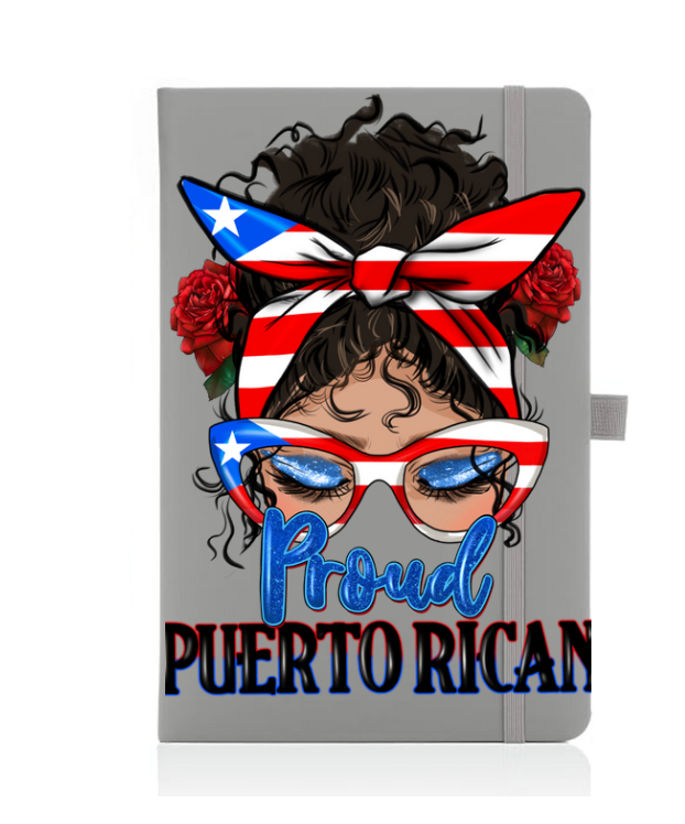 Proud Puerto Rican - Journal UV DTF