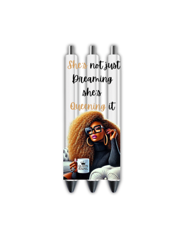 She's not just Dreaming she's Queening it - Journal UV DTF