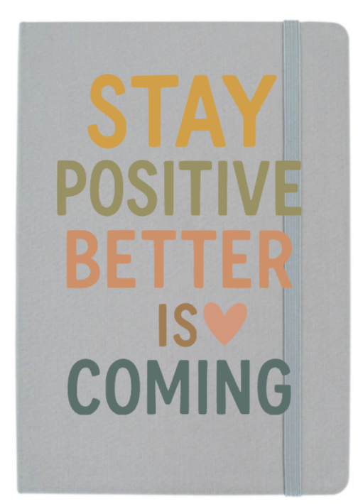 Stay Positive Better is Coming -UV DTF