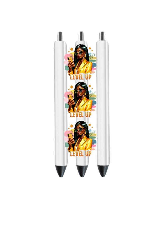 Level Up (Melanin Women) -UV DTF