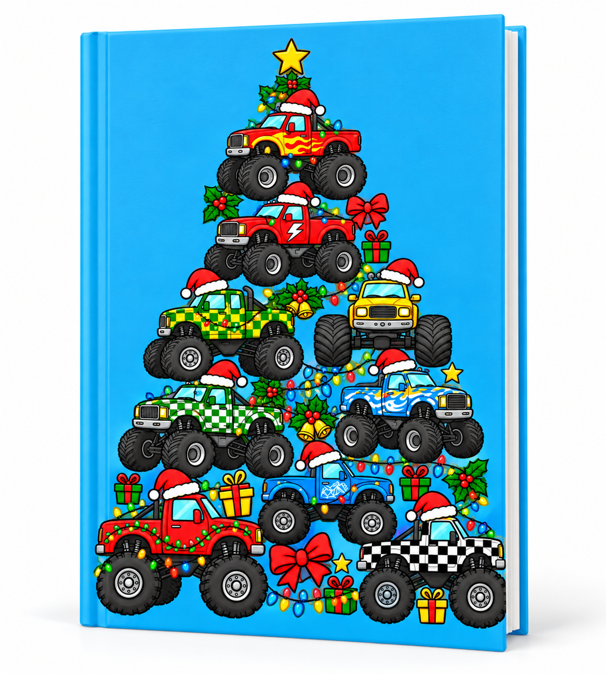 Truck Tree - (Christmas theme ) -UV DTF