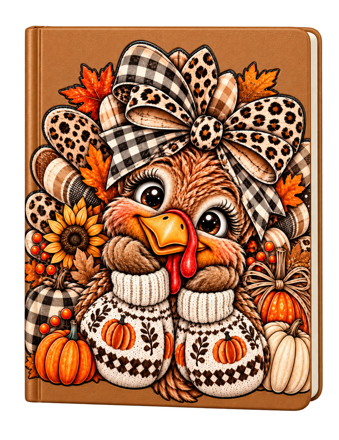 Cute Turkey-(Christmas theme ) -UV DTF