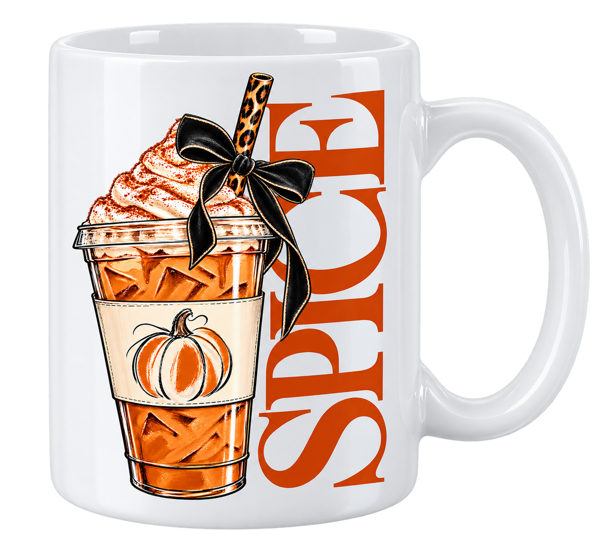 Pumpkin Spice - 4x4 UVDTF Cups
