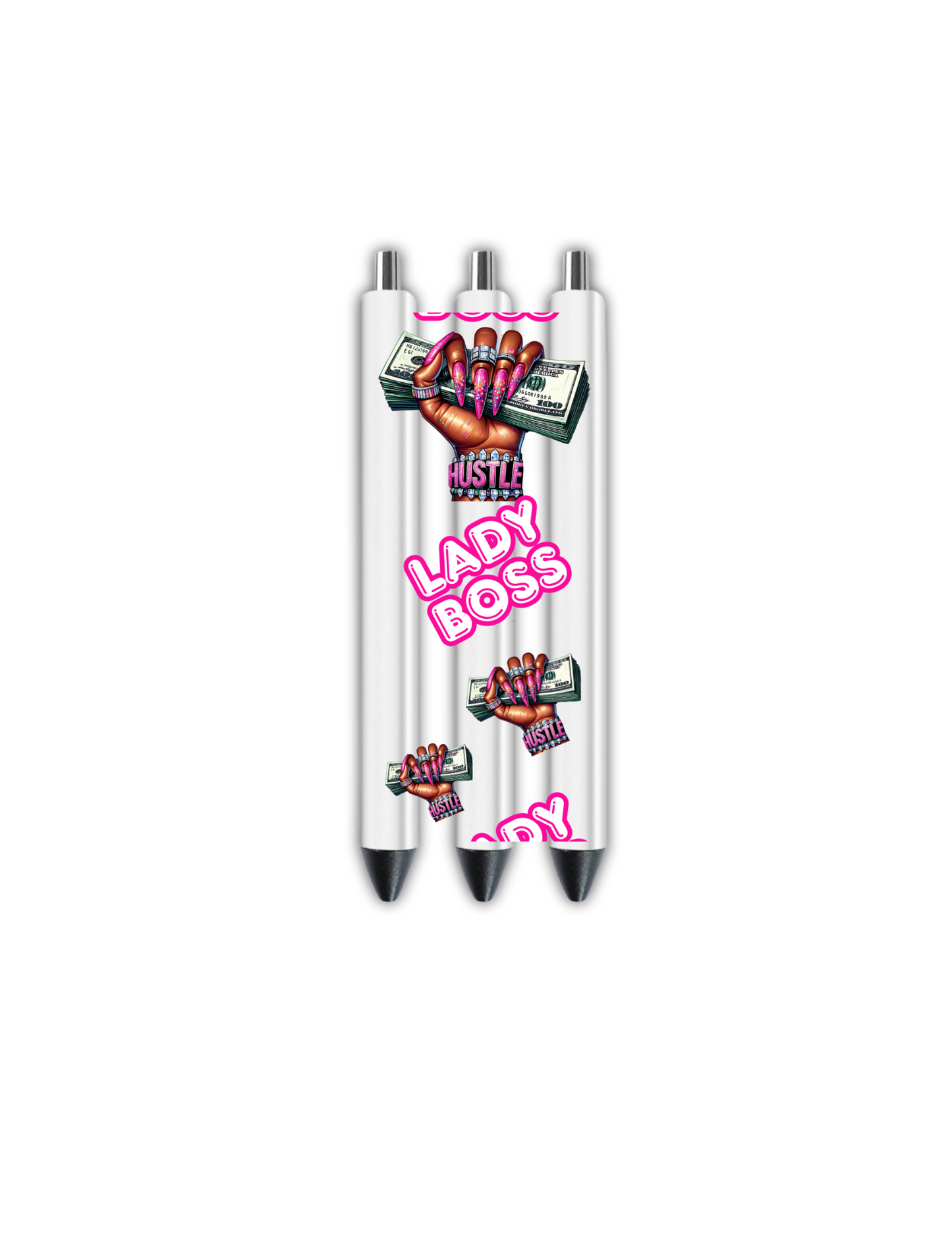 Lady Boss Hustle - Journal UV DTF