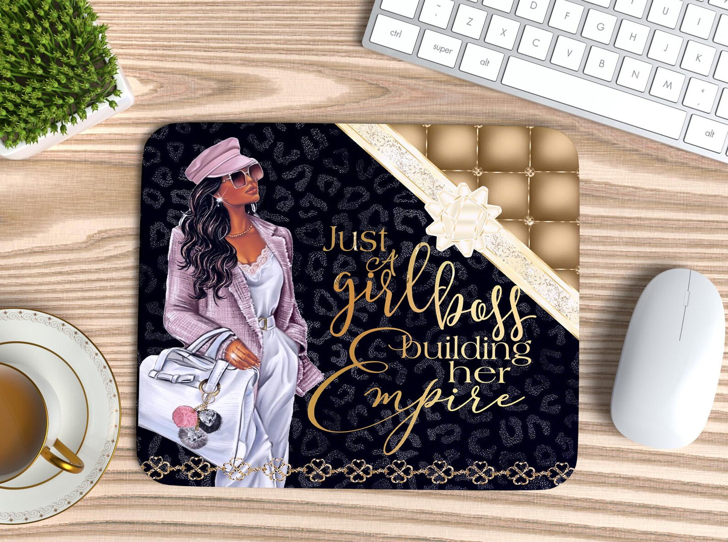 Just a girl boss-Ready to press transfer